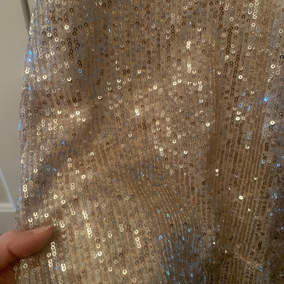 Brand new with tags! Gold sequin dress - Picture 2 of 7